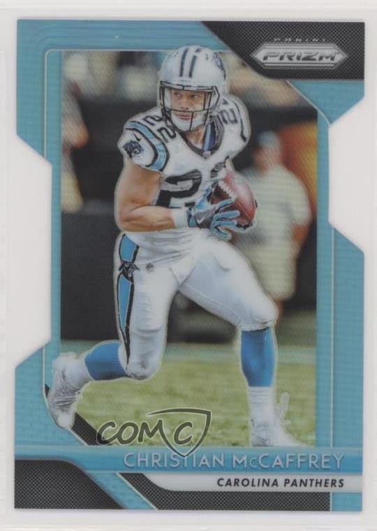2018 Panini Prizm Light Blue Prizm 169/199 Christian McCaffrey #172 2l4