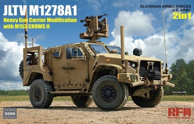 Rye Field Model 5099 1/35 JLTV M1278A1 Heavy Gun Carrier Mod. W/ M153 Crows II 2