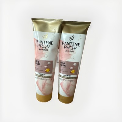 PANTENE PRO-V Wunder STRAFFUNG & VOLUMEN BIOTIN Silikonfrei x2