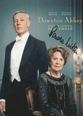 Penelope Wilton handsigniertes 7x5 Zoll Downton Abbey Foto
