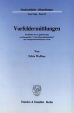 Vorfeldermittlungen. Edda Weßlau