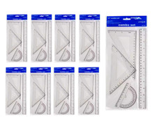  50-Packs Wholesale Ruler Combo Set 30cm Straight Curved School  Office