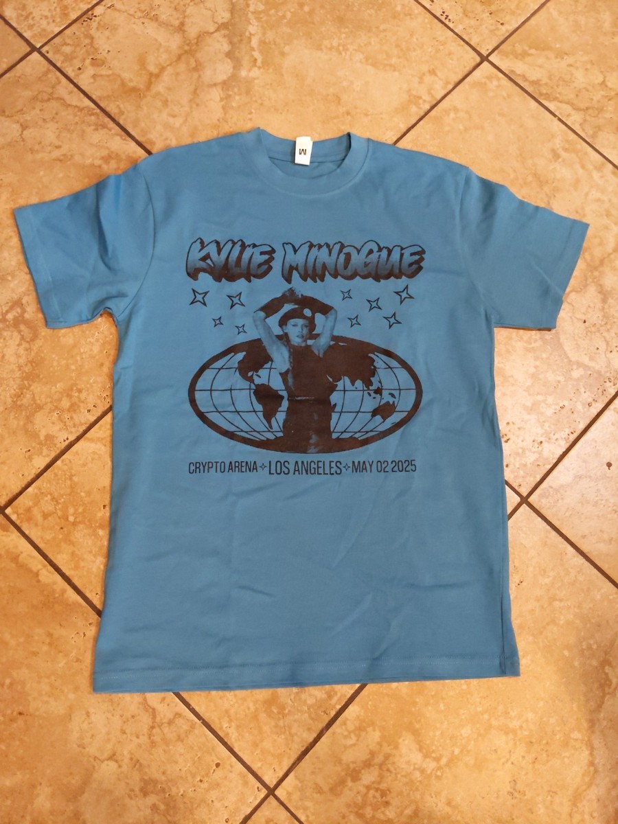 Kylie Minogue Crypto Arena Tour Concert Los Angeles Parking Lot Tee Size  Medium