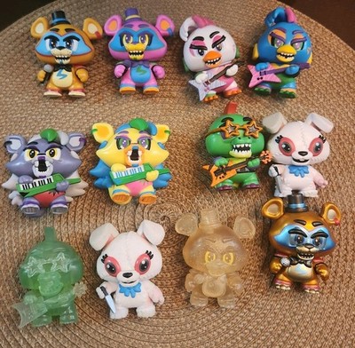 Five Nights at Freddy's Security Breach Mystery Minis Series Complete Set of 12