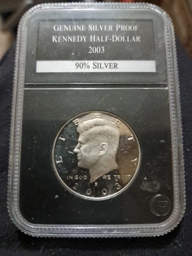 2003 S Proof Kennedy Half Dollar - Uncirculated GEM - 90% Silver