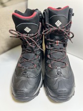 Columbia Waterproof Insulated Snow Boots BM5980-010 Black/Red Men  s US 10