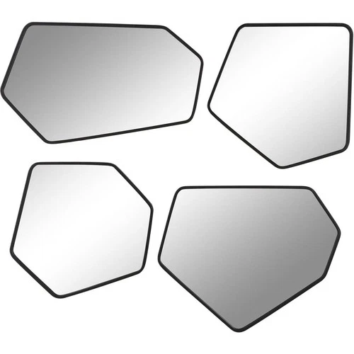 Uttermost 09813 Linneah 20 X 12 inch Satin Black Mirrors - Picture 6 of 8