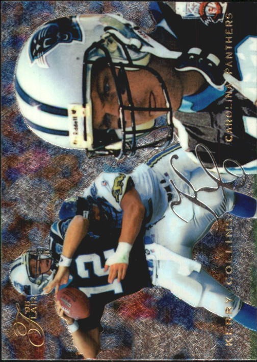 1995 Flair #24 Kerry Collins RC - FB