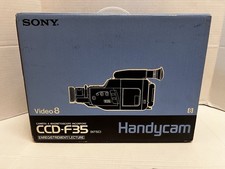 Vintage Sony Video Camera Recorder CCD-F35 Handycam Camcorder In Box