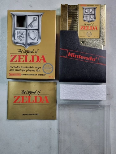 The Legend of Zelda Nintendo NES Complete CIB Complete Circle Seal Rev-A 1987 