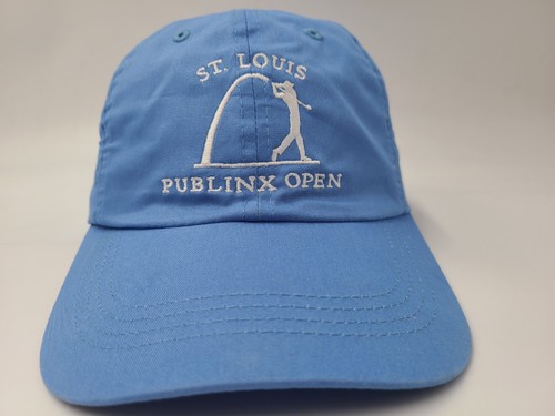 Cappello Berretto St Louis Publinx Open Golf Tournament Imperiale Regolabile Uomo Donna Blu - Foto 2 di 11