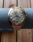 Vintage Timex Electronic 10K RGP Cushion Case Speidel USA Band- Untested