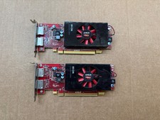 Lot of 2 AMD FirePro W2100 2GB DDR3 2xDP PCI Express Graphics Video Card