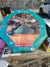 Vtg. Trim-A- Tree Rotating Christmas Tree Stand Working w/Orig Box New Other W@W