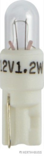 10X Herth+Buss Elparts 89901176 GlüHlampe, Instrumentenbeleuchtung 12 V, 1,2 W-image