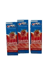 New 3 Crest Kids Strawberry Rush 4.2 toothpaste