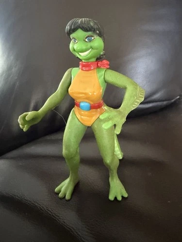 TMNT Mona Lisa Playmates 1993 Vintage Figure Teenage Mutant Ninja Turtles