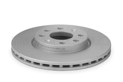 2x Disque de frein ventilé 23-0835C METELLI pour OPEL ABARTH FIAT - Photo 3/9
