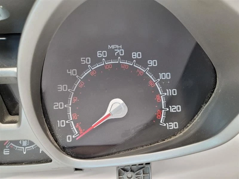 2012 12 Ford Fiesta Speedometer Cluster MPH sem centro de mensagens 61K milhas - Imagem 2 de 4