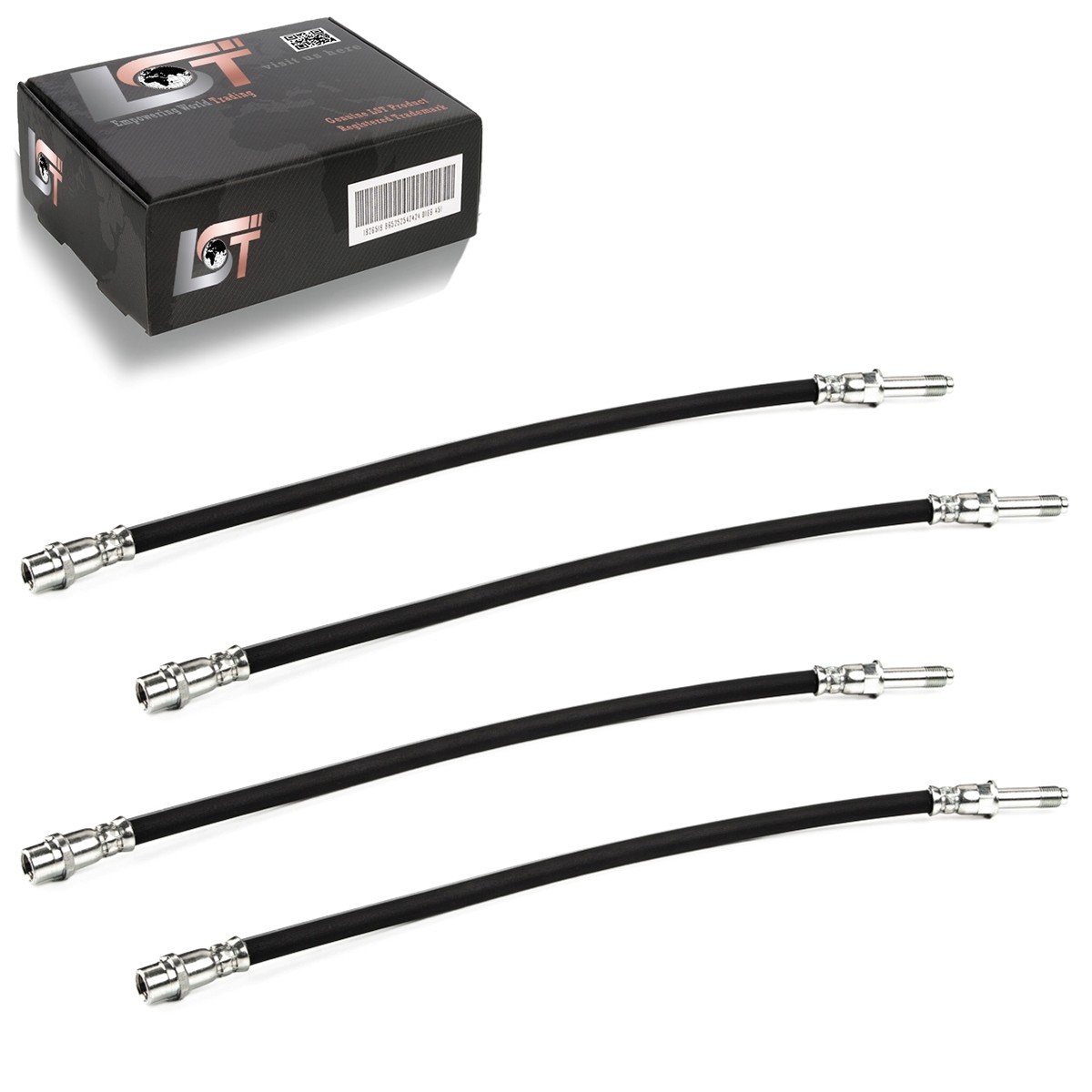 4X Brake Line Brake Hose Front Rear 420Mm For Mercedes Sprinter B901 B902