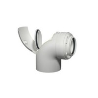 Viessmann Az Bogen 87° 80/125Mm Konzentrisch Abgasbogen 7199782 Revisionsbogen
