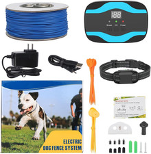 RUXAN Electric Dog Fence System, Wireless  In-Ground Pet Containment Kit with 1