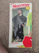 Vintage Disney Snow White And The Seven Dwarfs The Witch Doll Bikin New Rare