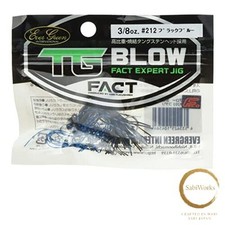 New Evergreen Fact TG Blow Football Rubber Jig  3/8 oz  Evergreen FACT TG Blow
