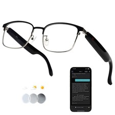AI Smart Wireless Bluetooth Translation Glasses for Men/Women with Speakers/B...