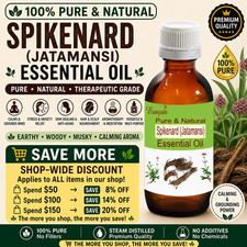 Spikenard Essential Oil Pure Nardostachys jatamansi Hair Scalp Care Bangota