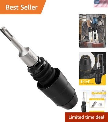 Effortless Conversion SDS-Plus to SDS-Max Adapter   Perfect for DIY and Pro Use