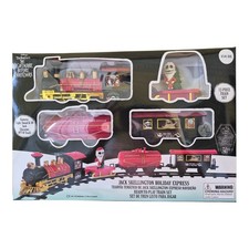 Disney Nightmare Before Christmas Holiday Train Set 12 Pce NEW Light Sound
