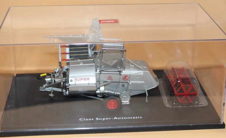 Schuco 02985  Claas Super-Automatic Mähdrescher in Box und OVP  1:43 - Bild 3 von 4