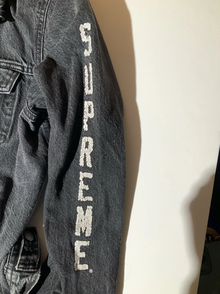 Chaqueta de camionero Supreme X Levis polar con capucha negra blanca - SS17 - talla XL propia Foto 2 de 4