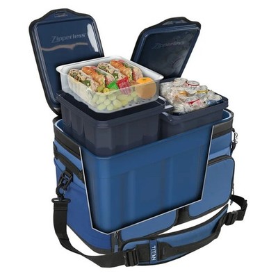 Titan PRO 48 Can Deep Freeze Cooler, Triple Zipperless Magnetic