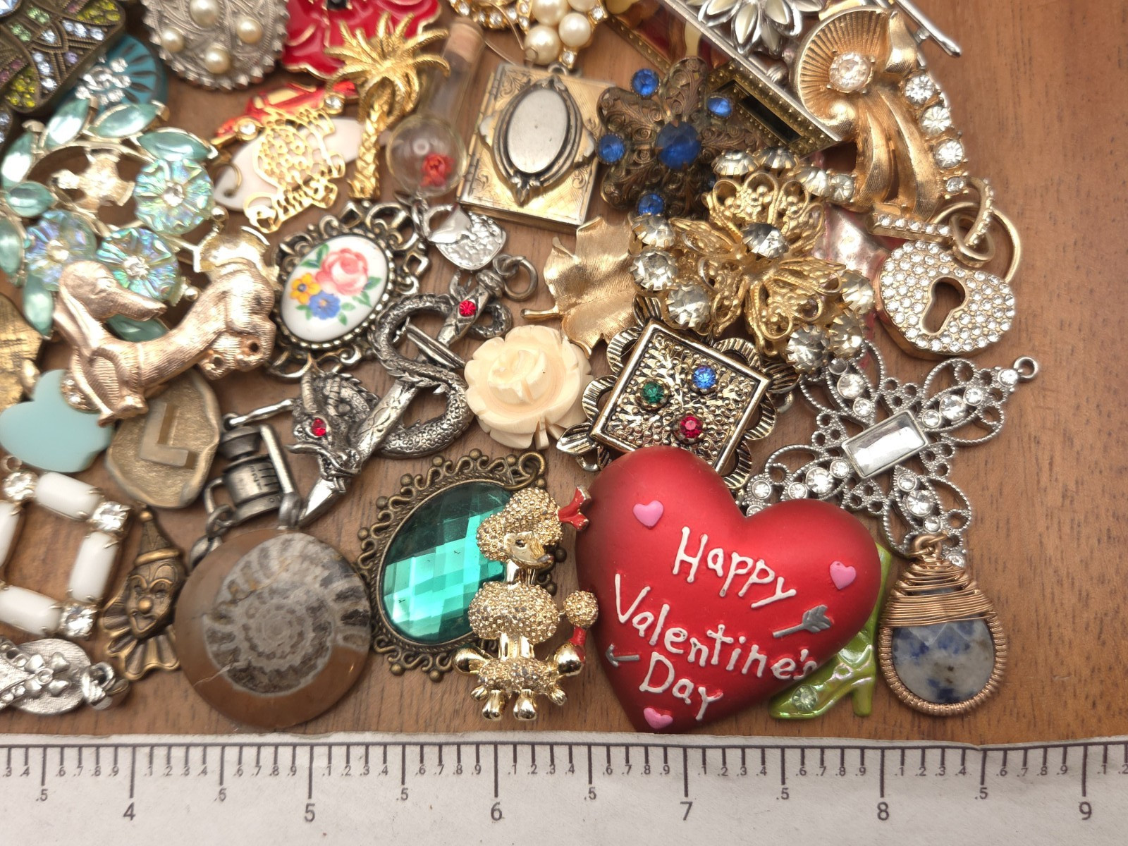 Vintage-Now 50+ Piece CRAFTING LOT Jewelry making Lot Large Variety Pieces #1