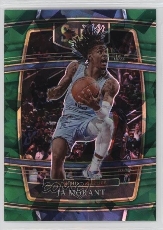 2021-22 Panini Select Concourse Green Ice Prizm Ja Morant #75