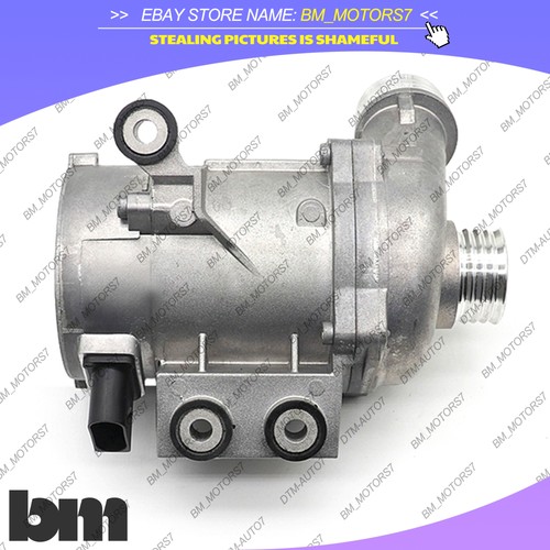OEM Electric Water Pump +Thermostat Kit For BMW 328i 528i 530xi 525xi X5 X3 - Picture 2 of 6