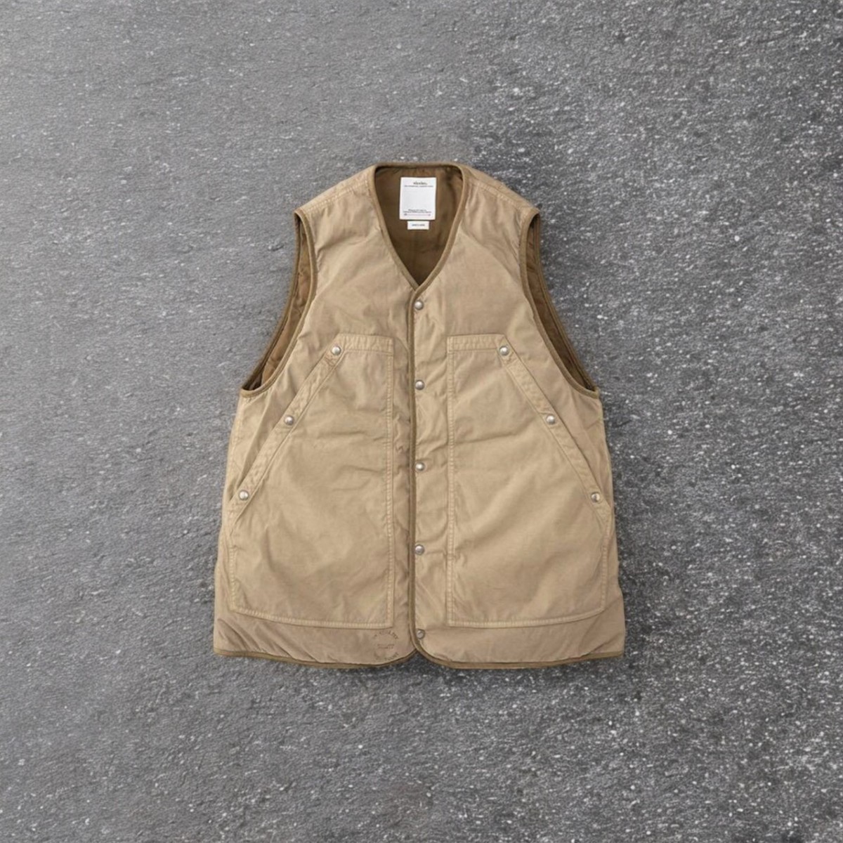 ジャケット・アウター visvim ADVENTURA DOWN VEST VS0001968 S] Visvim Adventura Hooded Down Jacket Red – StylisticsJapan.com