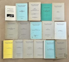 American Railway Signaling: Principles & Practices, 16 LOT, Vintage Spiral & PB