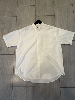 supreme Loose Fit Oxford S/S shirt 白 Ｍ Supreme Loose Fit Short Sleeve Oxford Shirt in White SS24 Men's