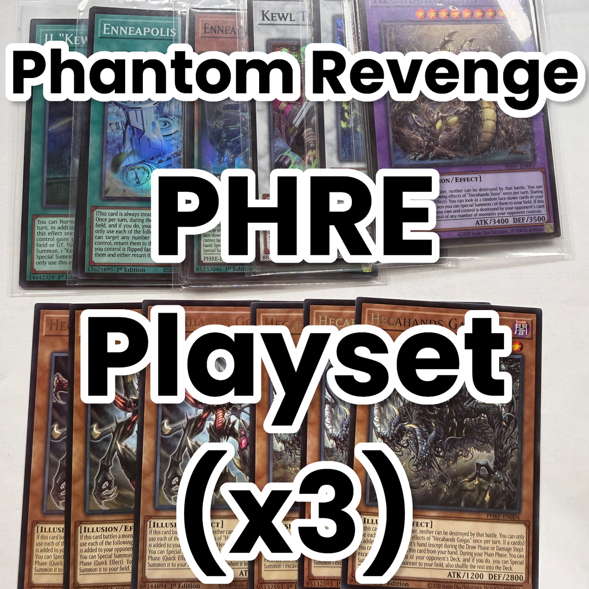 phantom revenge yugioh card list Yu-Gi-Oh! Display (24) : Toys & Games to swap out each other in your Deck Phantom Revenge Playsets x3 -