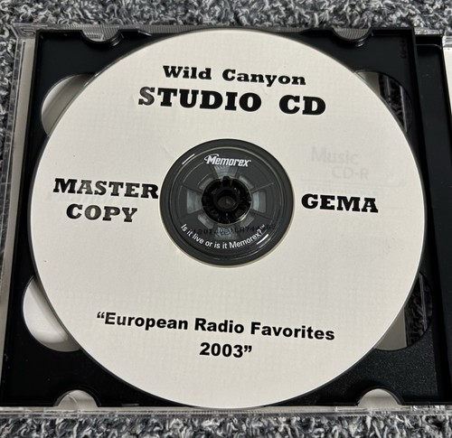 WILD CANYON: Studio CD - MASTER COPY: "It's Been Thirty Years" GEMA - ULTRA RARE - Picture 8 of 8