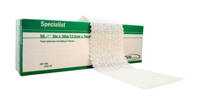 Specialist Plaster Splint 5x30 BSN Medical 50ct Sterile Fast-Setting MPN:7392