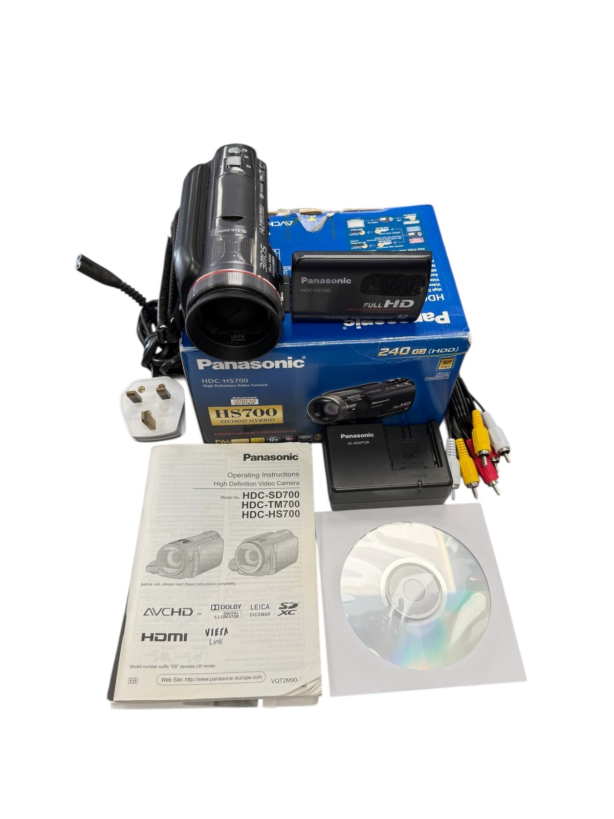 Boxed Panasonic HDC-HS700 Camcorder
