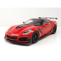 Chevrolet Corvette C7 ZR1 2019 Red 1:18 Ixo Model Auto Stradali -D- Neues Modell