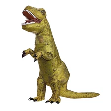 Kids' 80 Inch Jurassic World T-Rex Inflatable Costume - Unisex - 1 Size Fits Mos