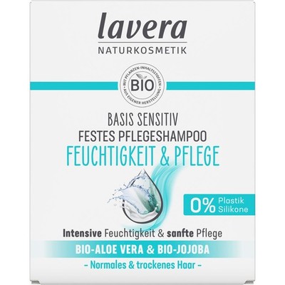 Lavera Festes Pflegeshampoo basis sensitiv Feuchtigkeit & Pflege   50 g
