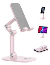 Phone Stand, Adjustable Height and Angle Foldable Cell Phone Stand Holder for...