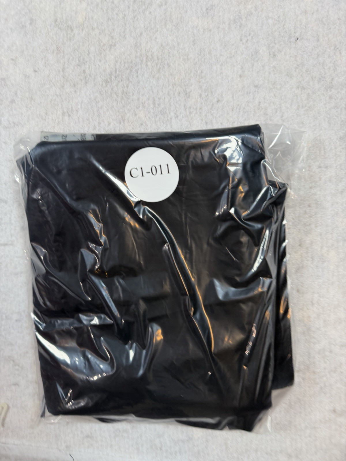 NWT Lee black trousers, Size 38x29 414-1001 Relaxed Fit Dress / Work Pants thumbnail 5